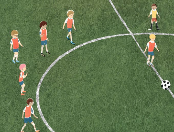 Les petites bêtes du terrain de foot Tove PIERROU Joanna HELLGREN cambourakis