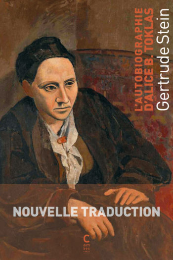 Couverture de L'Autobiographie d'Alice B. Toklas, de Gertrudre Stein, dans sa nouvelle traduction.