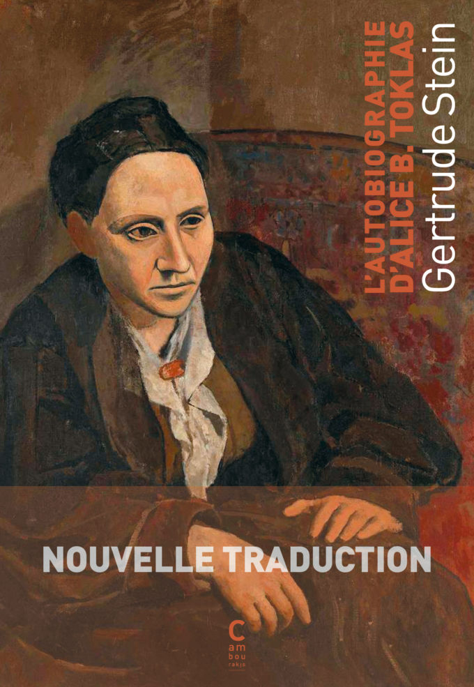 Couverture de L'Autobiographie d'Alice B. Toklas, de Gertrudre Stein, dans sa nouvelle traduction.