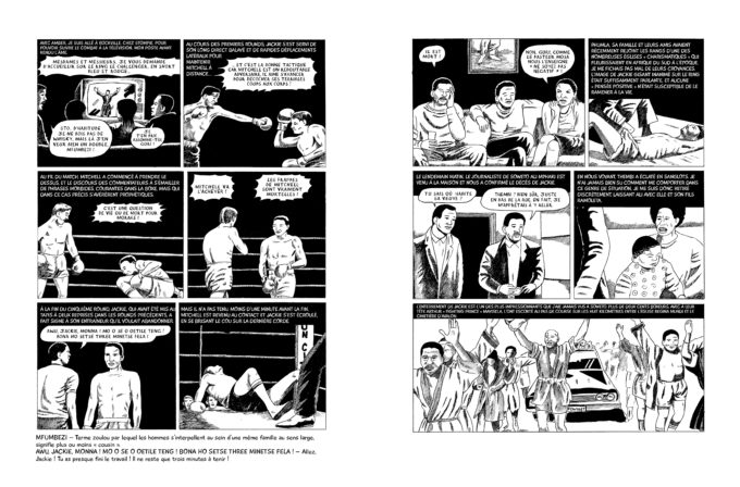 Extrait 3 de "Jozi Jungle" de Mogorosi Motshumi aux éditions Cambourakis