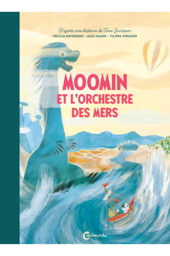 Couverture de Moonin et l'orchestre des mers, à paraître le 06 octobre 2021.