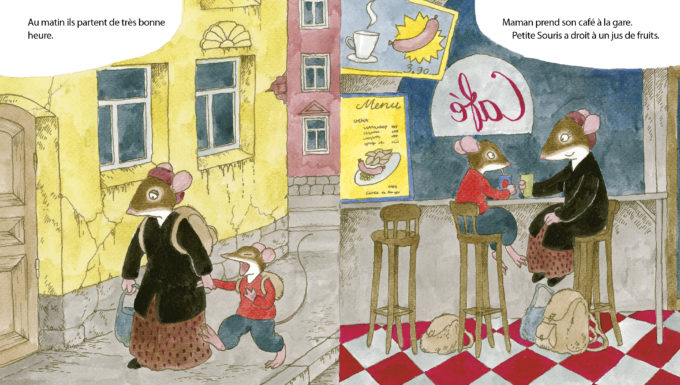 Extrait de Petite souris va à la campagne, de Riika Jäntti, à paraître le 06 octobre 2021.