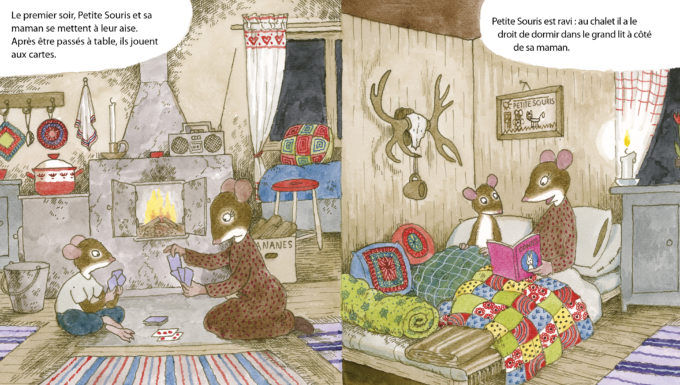 Extrait de Petite souris va à la campagne, de Riika Jäntti, à paraître le 06 octobre 2021.