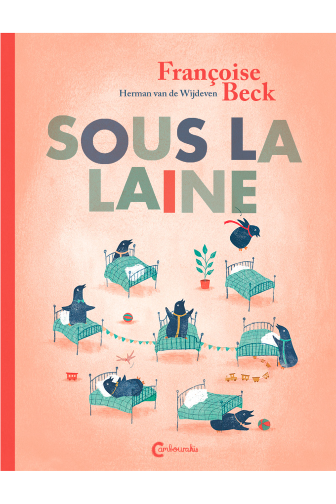 Couverture de Sous la laine, parution le 3 novembre 2021 aux éditions Cambourakis