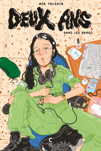 Couverture de "Deux ans dans les rangs" d'Aya Talshir aux éditions Cambourakis.