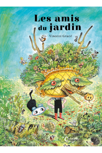 Couverture de l'album "Les Amis du jardin" de Vincent Gravé aux éditions Cambourakis