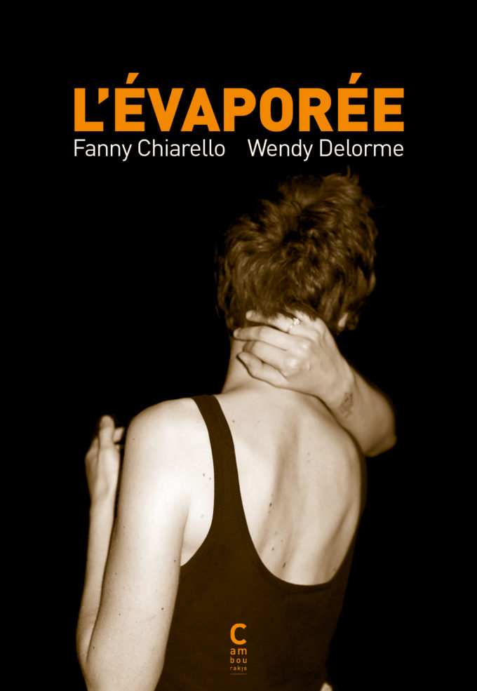 Couverture de "L'Évaporée" aux éditions Cambourakis