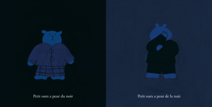 Extrait 1 de "Petit ours, Petit ours" de Marine Schneider aux éditions Cambourakis.