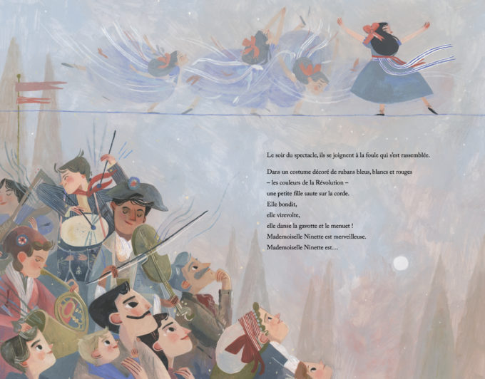 Extrait 2 de "Madame Saqui" de Lisa Robinson et Rebecca Green, traduit par Géraldine Chognard aux éditions Cambourakis.