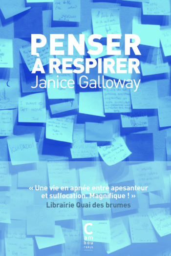 Couverture de enser à respirer de Janice Galloway