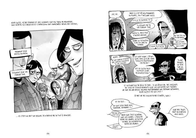 Extrait de la bande dessinée "No sleep till Shengal" de Zerocalcare