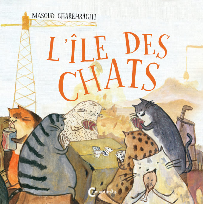 couverture l'île des chats