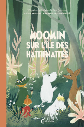 couverture Moomin sur l'île des Hattifnattes