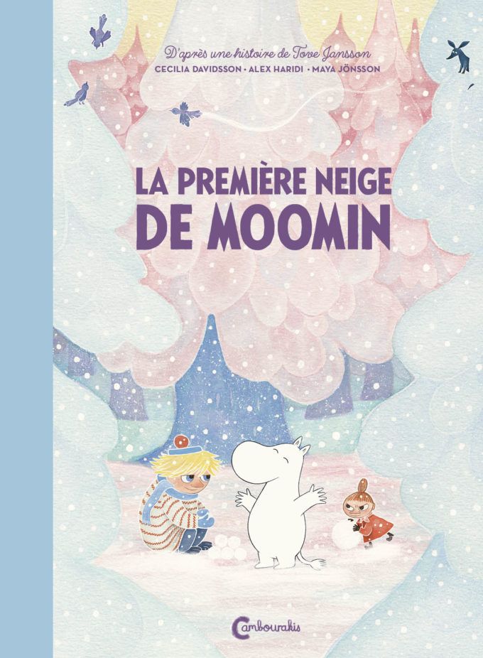 Couverture de la première neige de Moomin