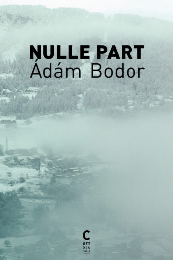 Couverture du livre Nulle part