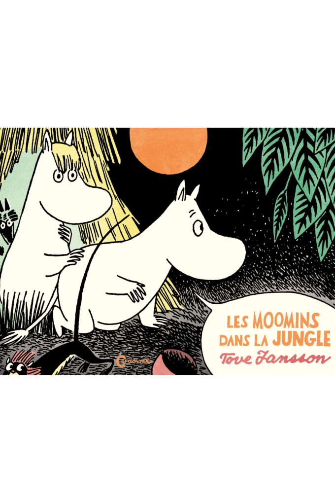 couverture les moomins dans la jungle