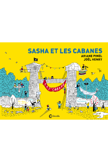 couverture sasha et les cabanes