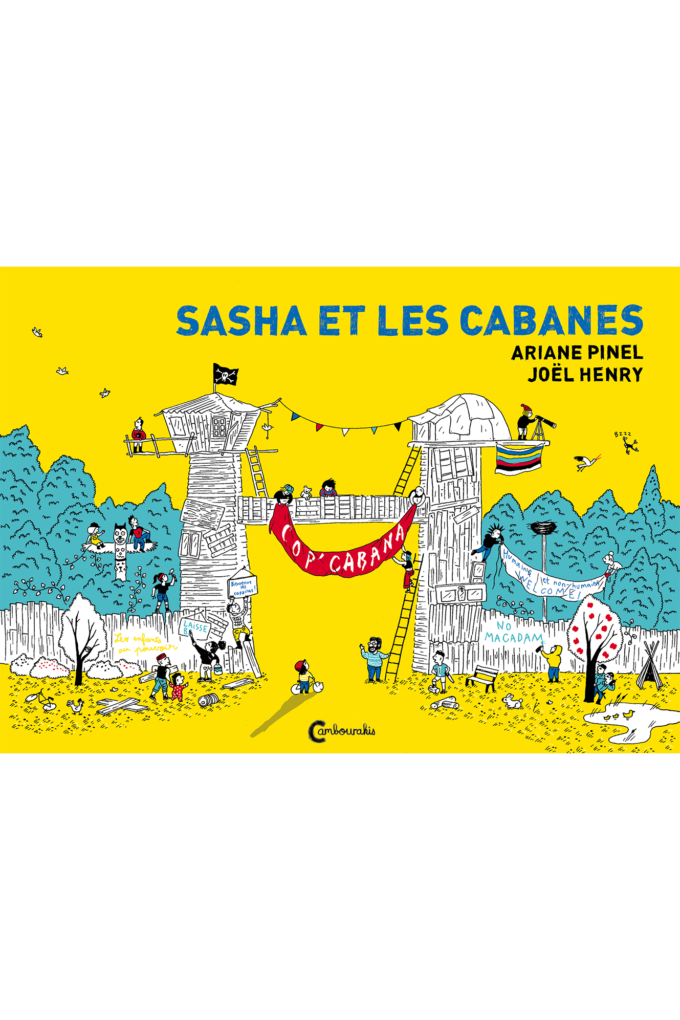 couverture sasha et les cabanes